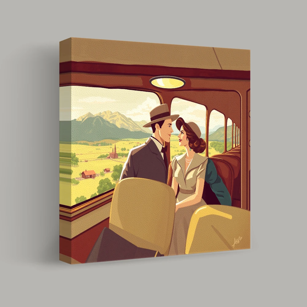 Journey Through Timeless Landscapes — canvas