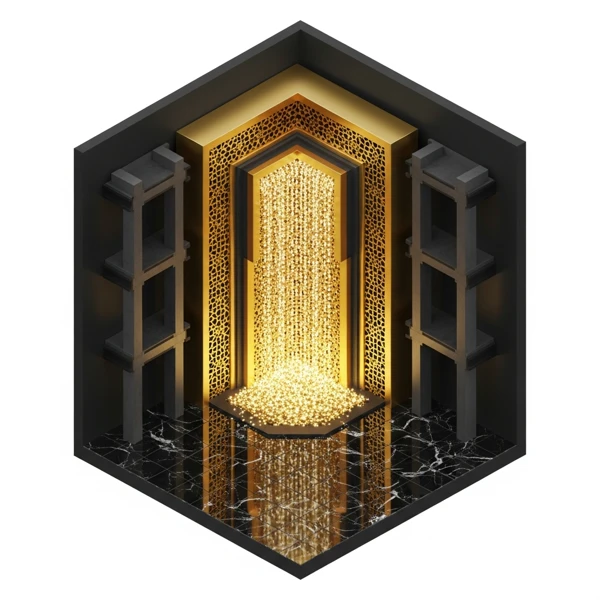 Luminous Cascade view 2