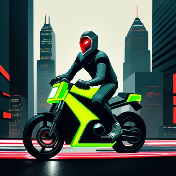 Neon Night Rider view 2