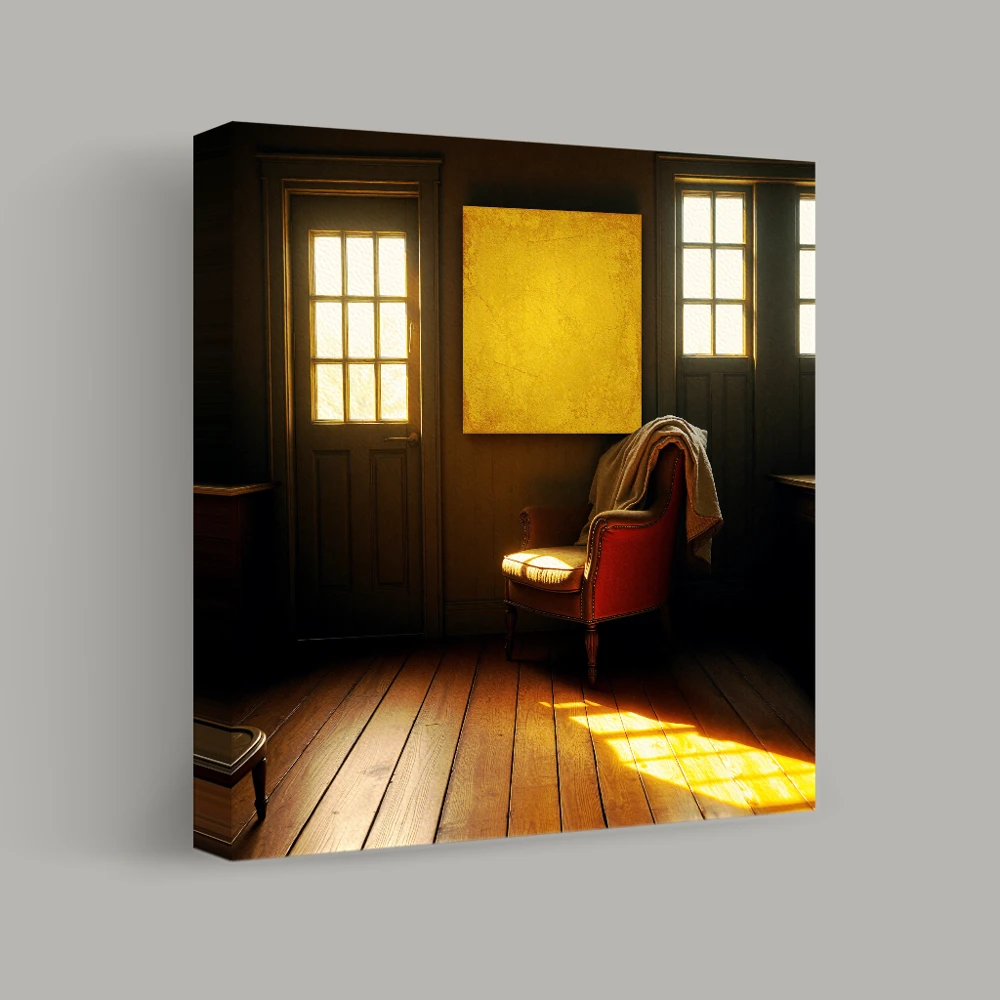 Golden Stillness — canvas