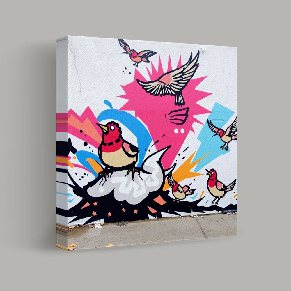 Avian Choreography — canvas