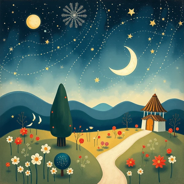 Starlit Sanctuary in a Dreamland