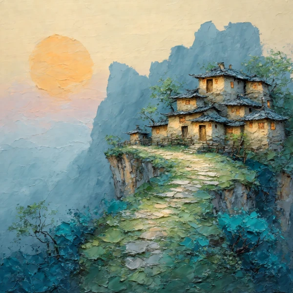 House Above the Cliffs