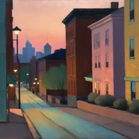 Evening Glow on Quiet Streets thumbnail 2