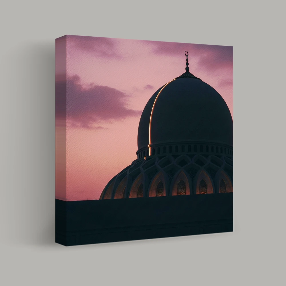 Twilight Dome — canvas