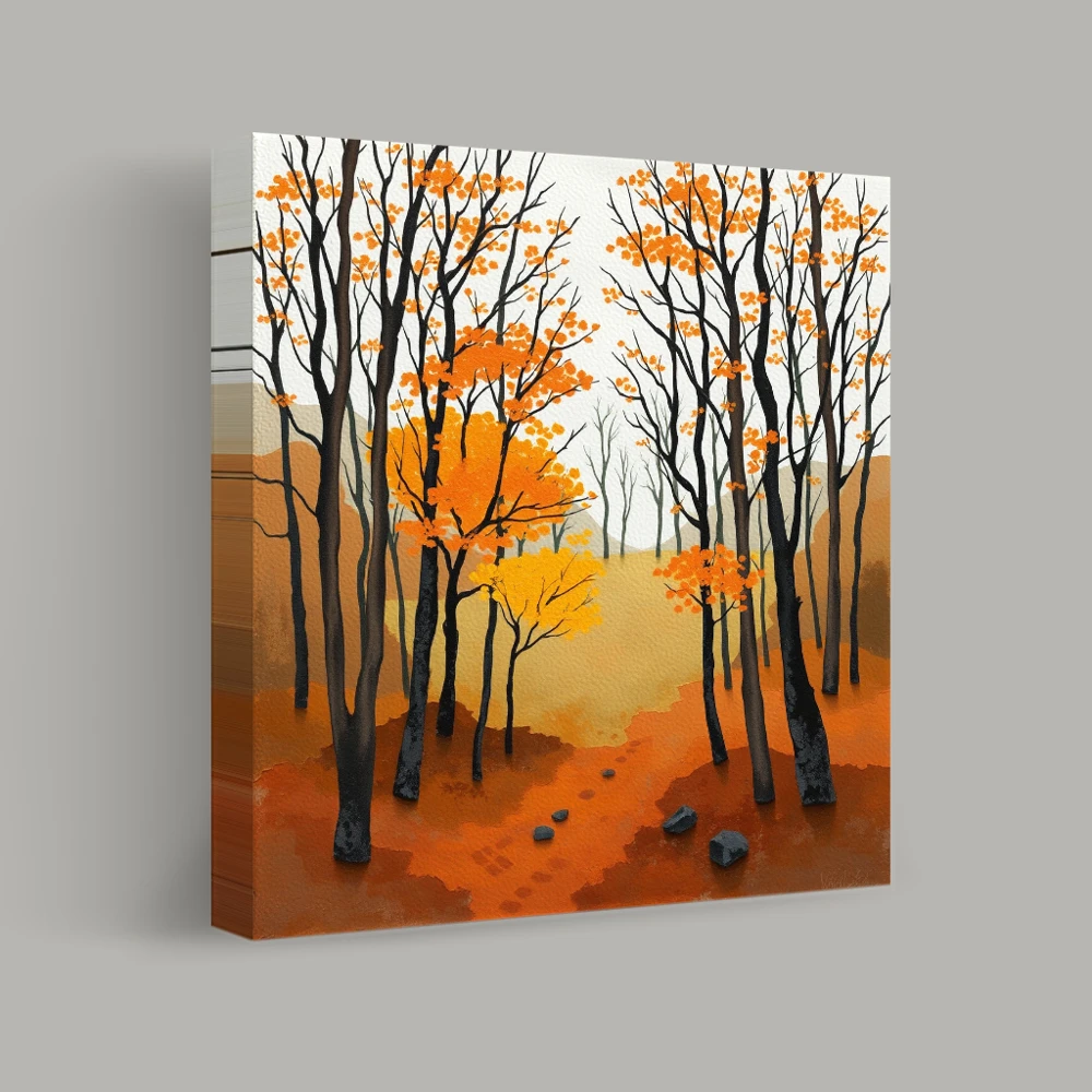Amber Tranquility — canvas