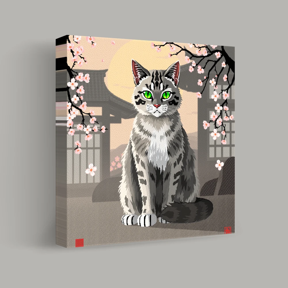 Observant Presence — canvas