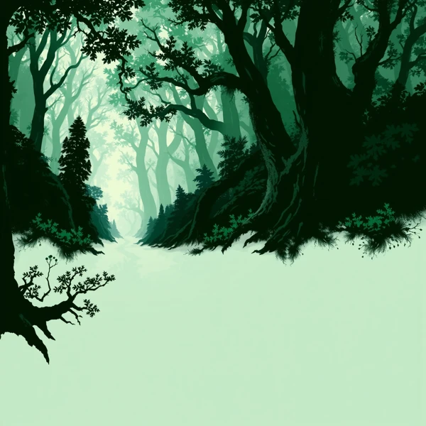 Whispered Paths of the Silent Forest