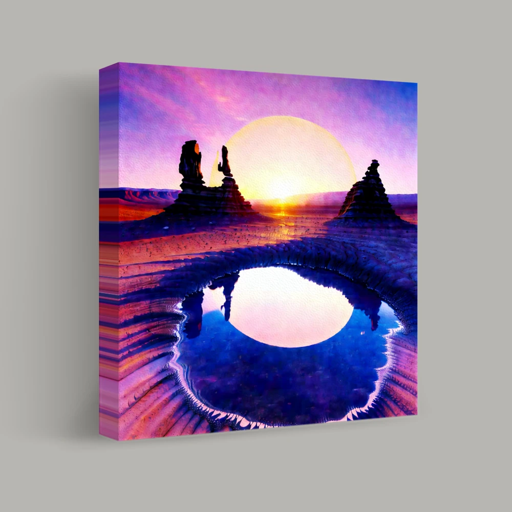 Reflections of Twilight — canvas