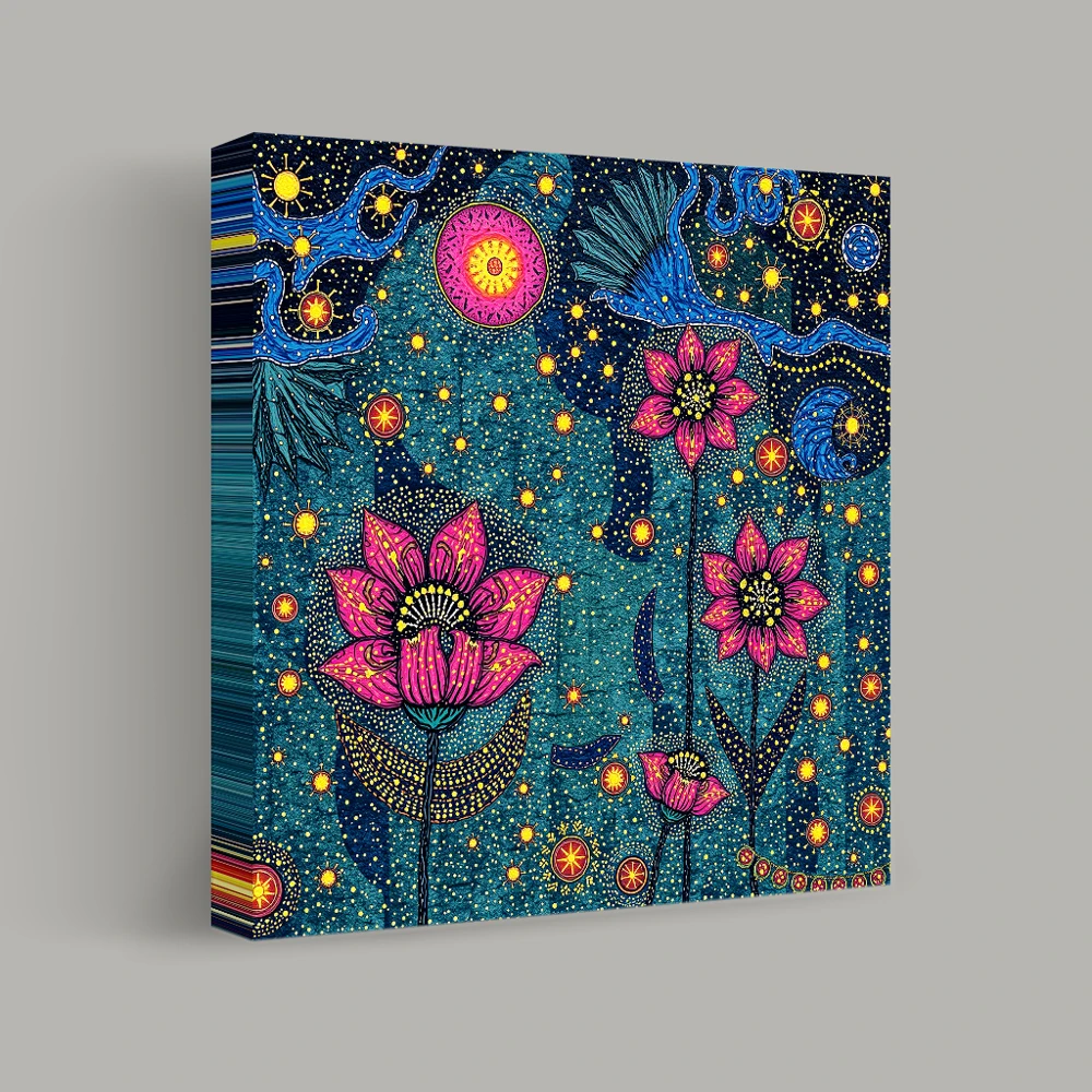 Blossoms Among the Stars — canvas