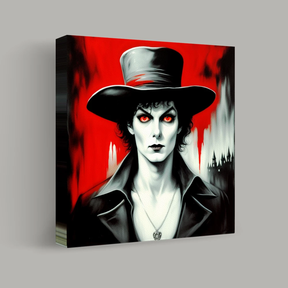 Shadows of the Midnight Vampire — canvas