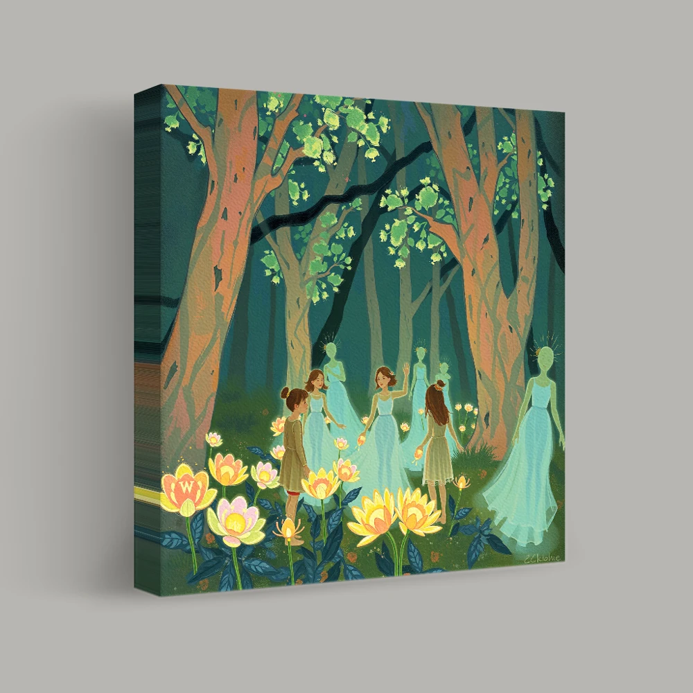 Dance Among the Spirits — canvas