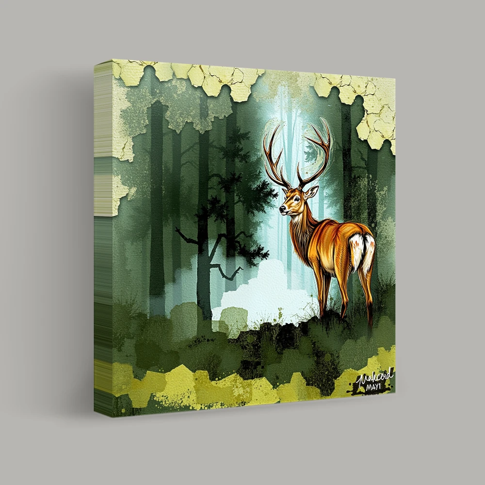 Majesty in the Mist — canvas