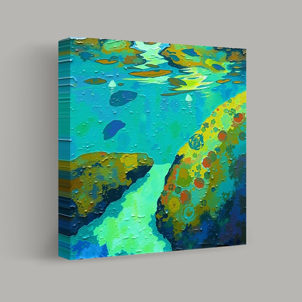 Beneath the Surface of Mystery — canvas