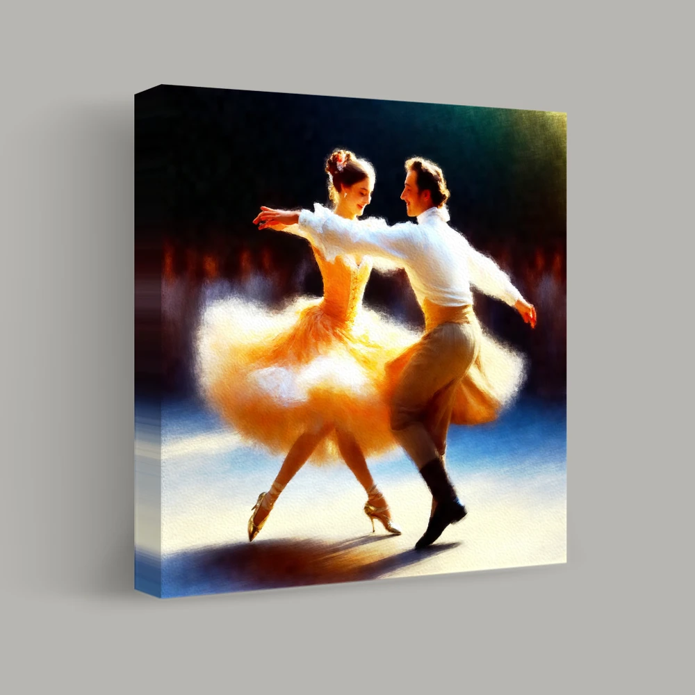 Whirl of Elegance — canvas