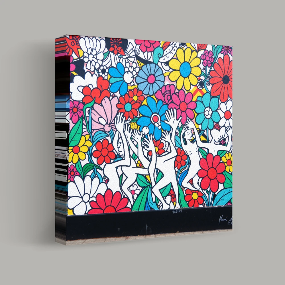 Floral Jubilation — canvas