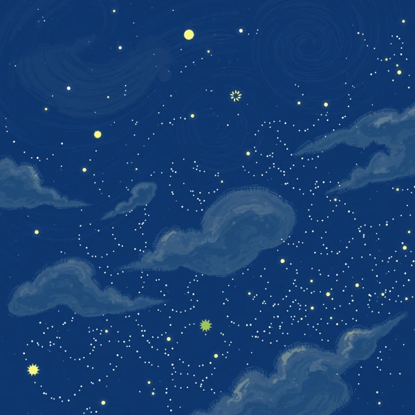 Starlit Whispers Above