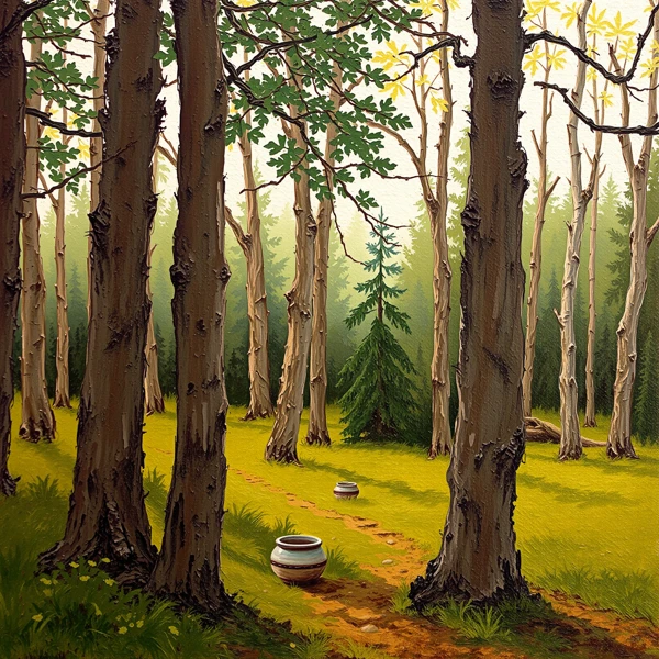Whispering Trail Through the Woodland