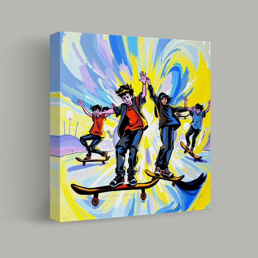 Dynamic Whirl — canvas