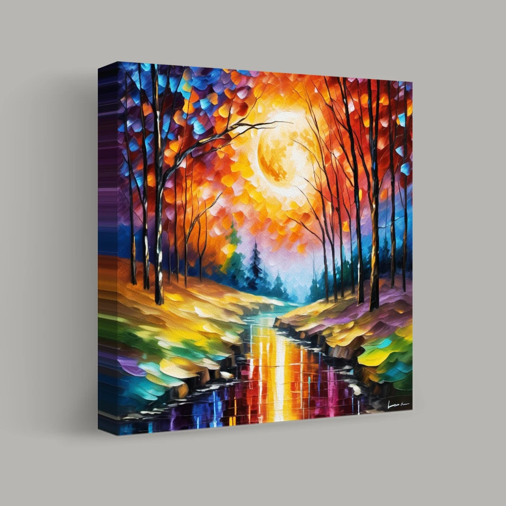 Radiance of the Enchanted Forest — canvas