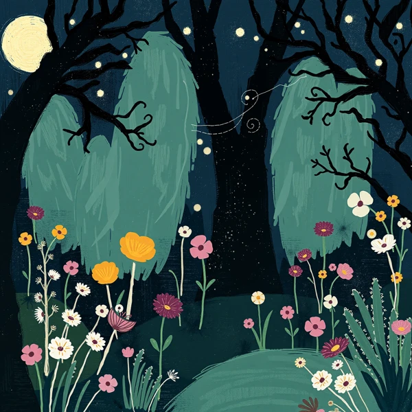 Moonlit Garden Symphony