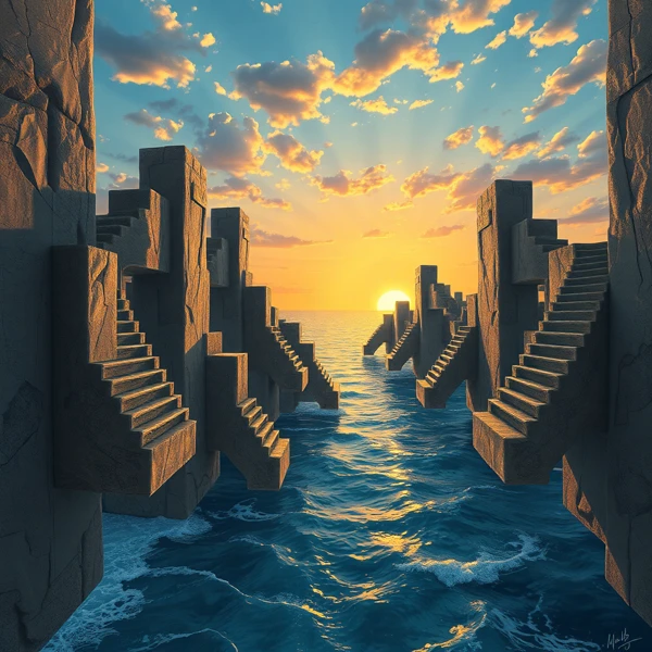 Stairs Beyond the Horizon