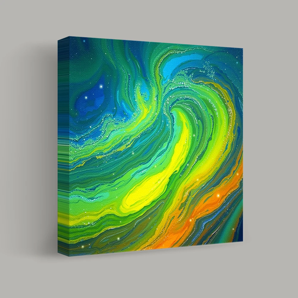 Whirlwind of Colors — canvas