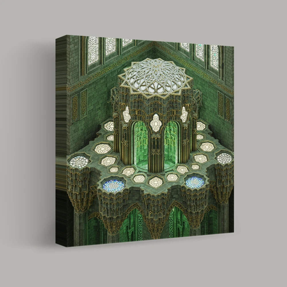 Geometric Elevation — canvas