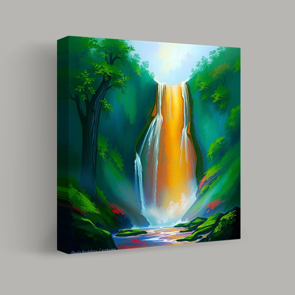 Cascade of Dreams — canvas