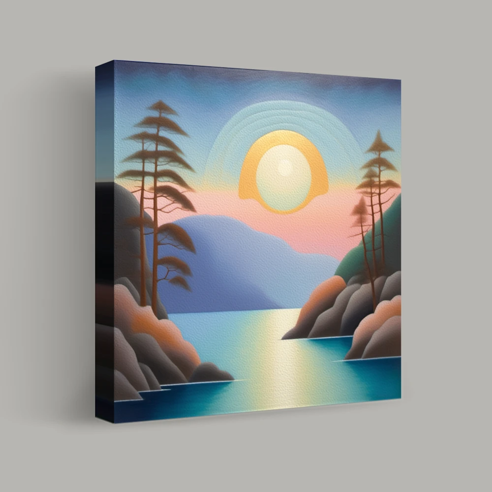 Tranquil Illumination — canvas