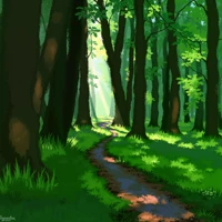 Pathway Through the Woodland thumbnail 2