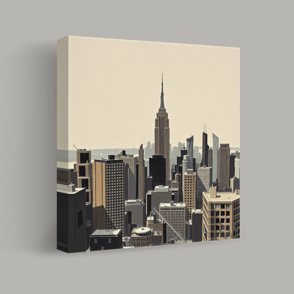 Towers of Tomorrow — canvas