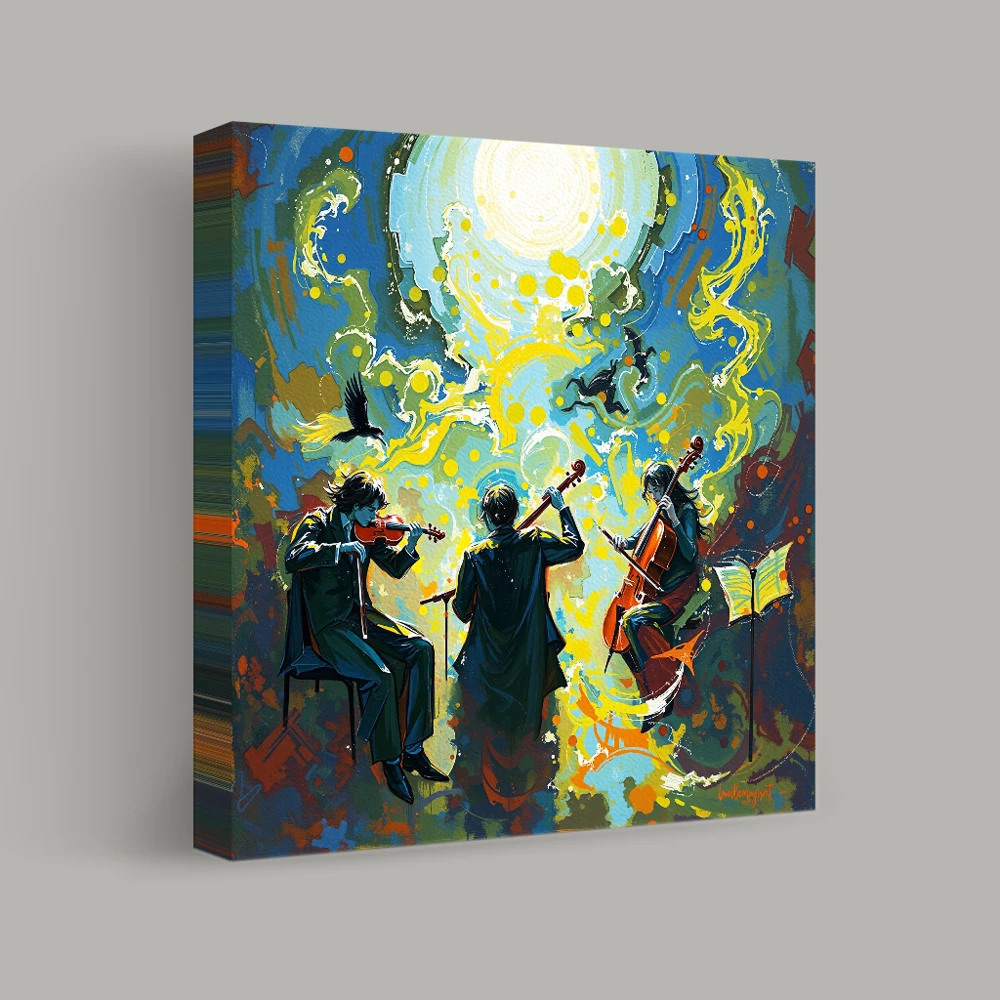 Symphony Under the Sunlit Sky — canvas