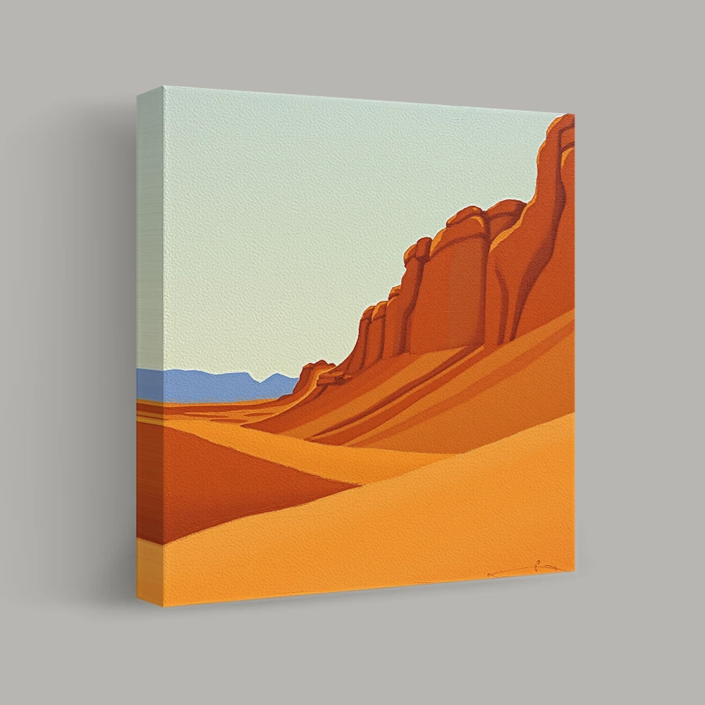 Echoes of the Red Canyon — canvas