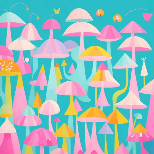 Whimsical Fungal Realm