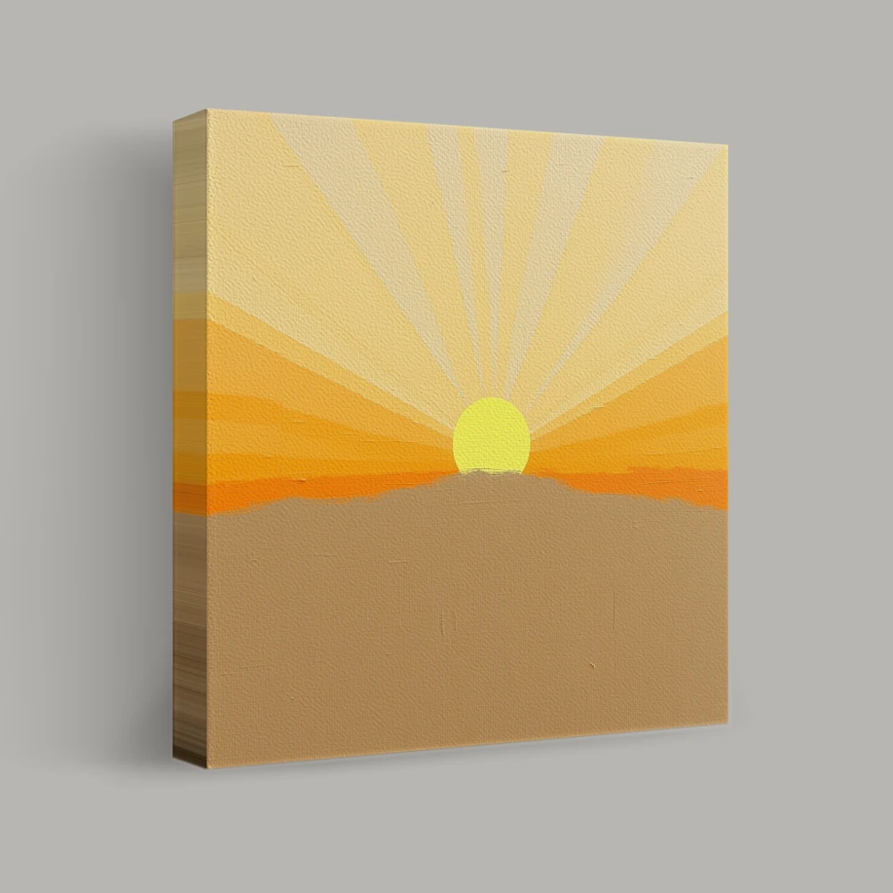 Radiance on the Horizon — canvas