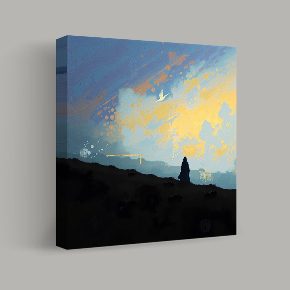Embrace of Distant Horizons — canvas
