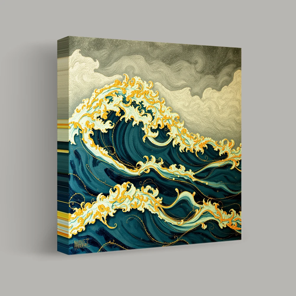 Elegance in Turmoil — canvas