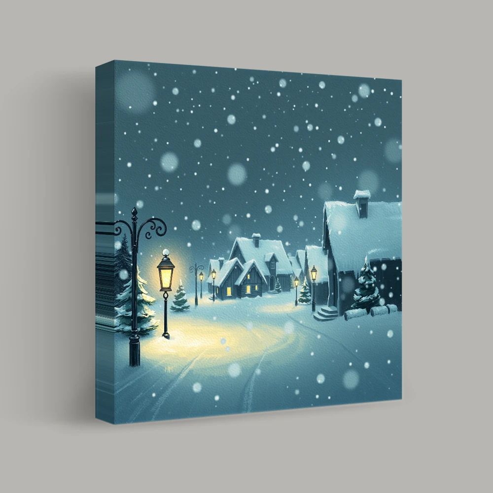 Whispers of Winter's Night — canvas