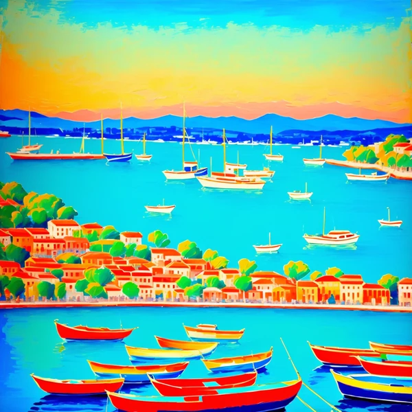 Harbor of Vibrant Dreams