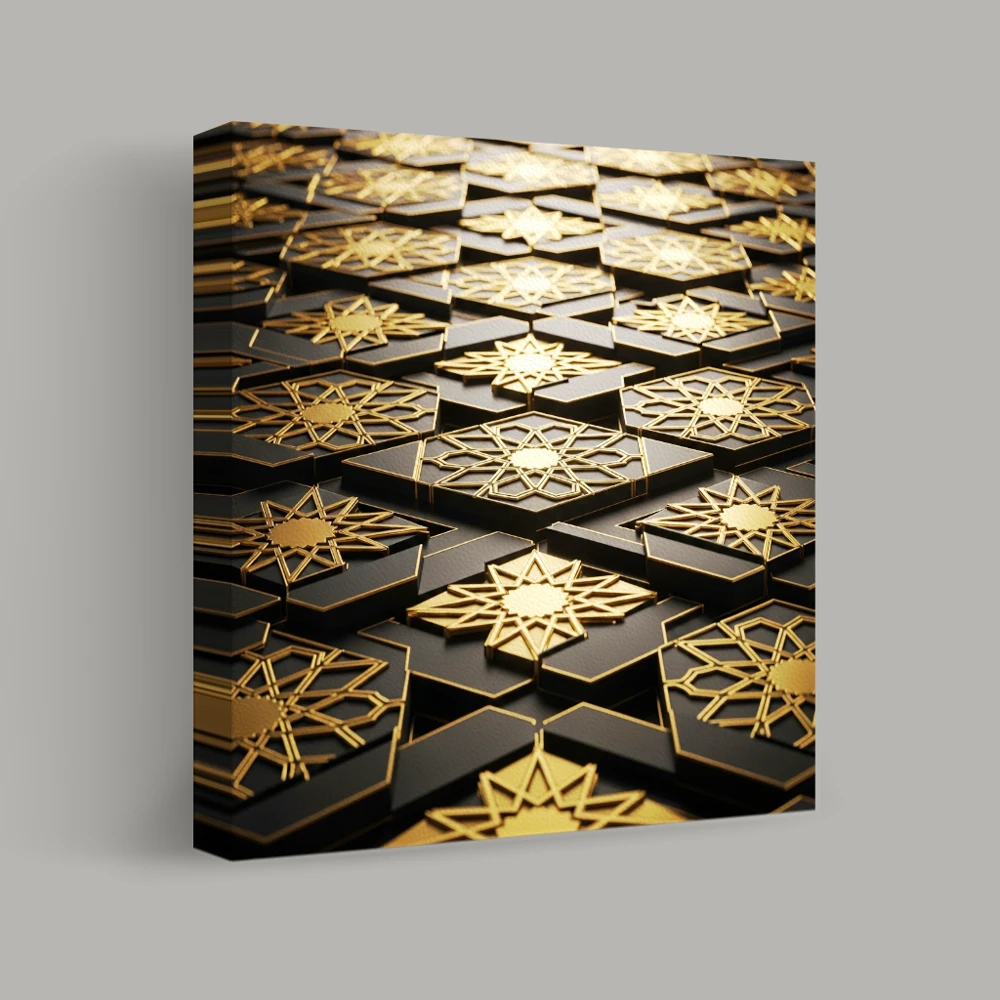 Geometric Reverberation — canvas