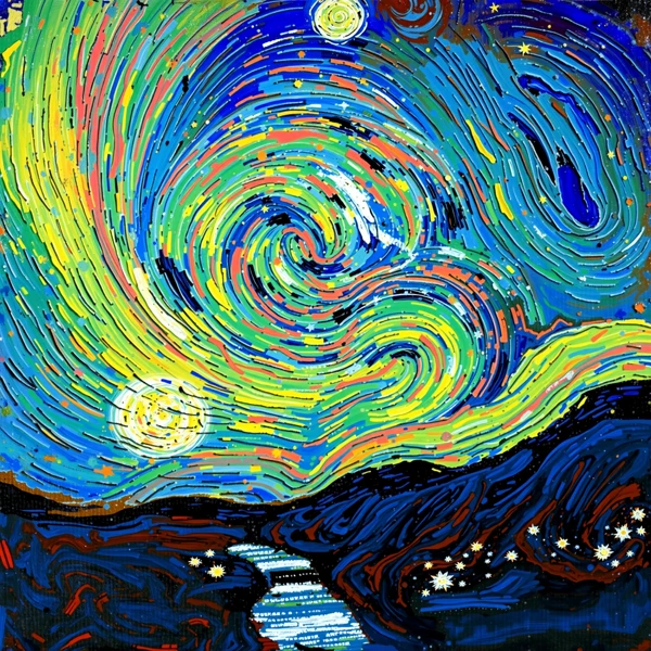 Whirlwind of Celestial Dreams