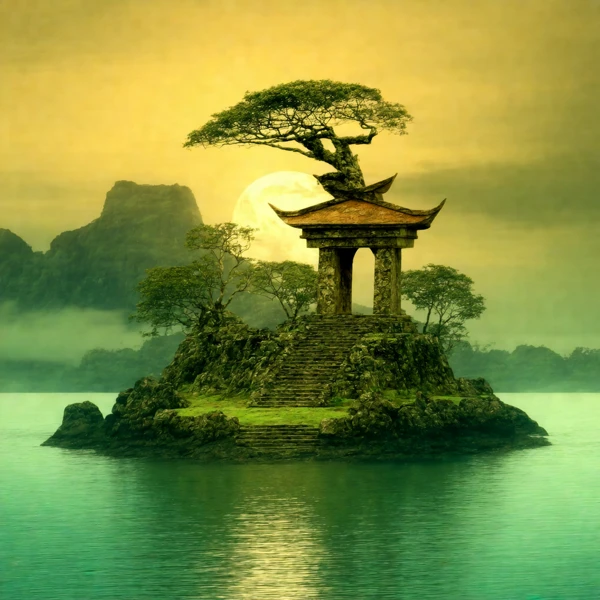 Island of Tranquil Secrets view 2
