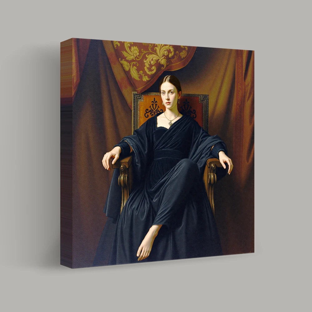 Regal Contemplation — canvas