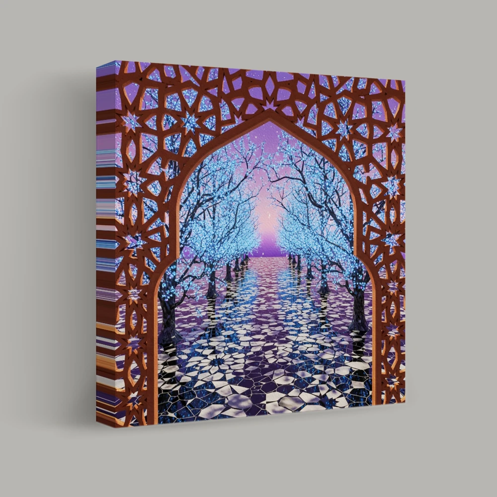 Passage of Luminous Reflections — canvas