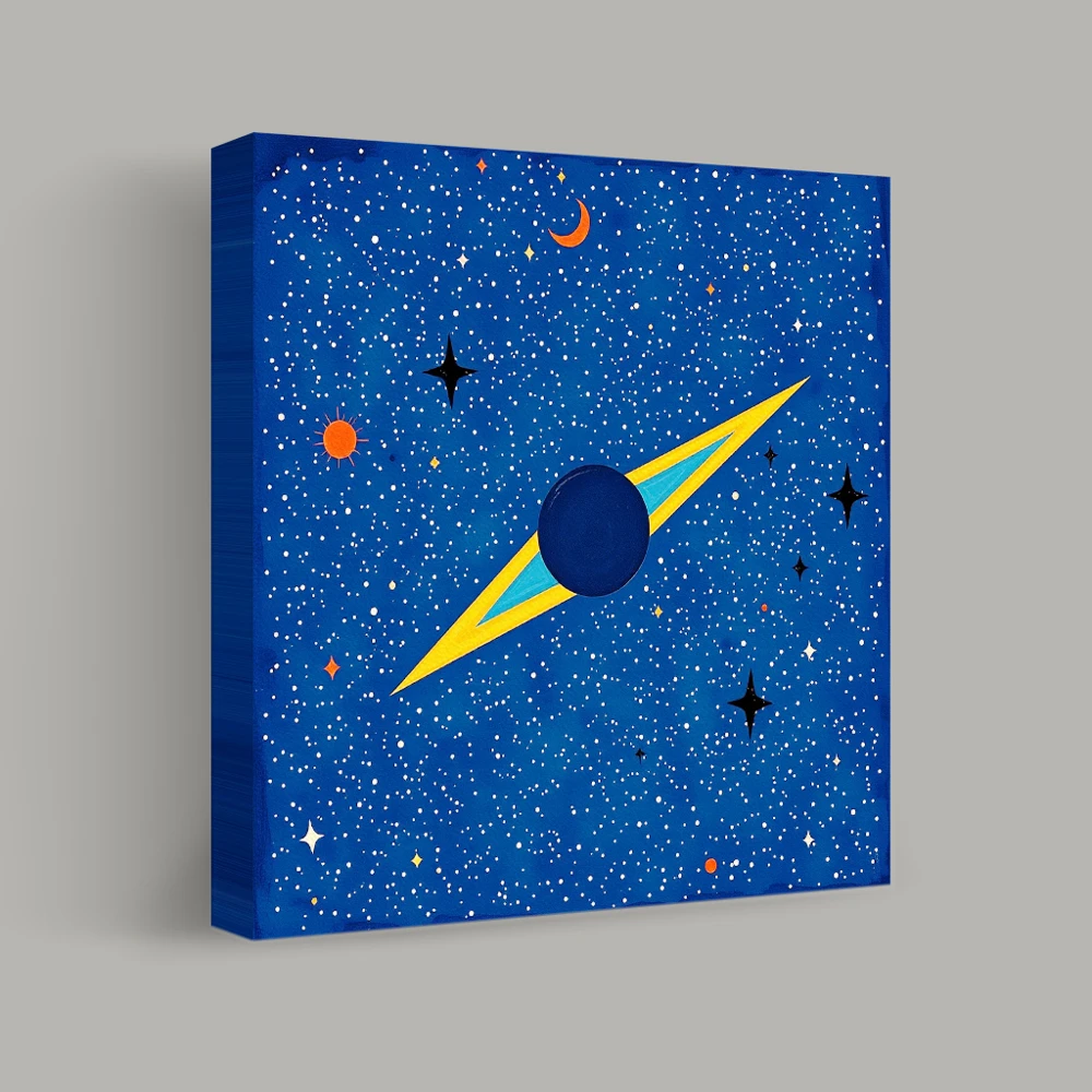 Celestial Eye Awakens — canvas