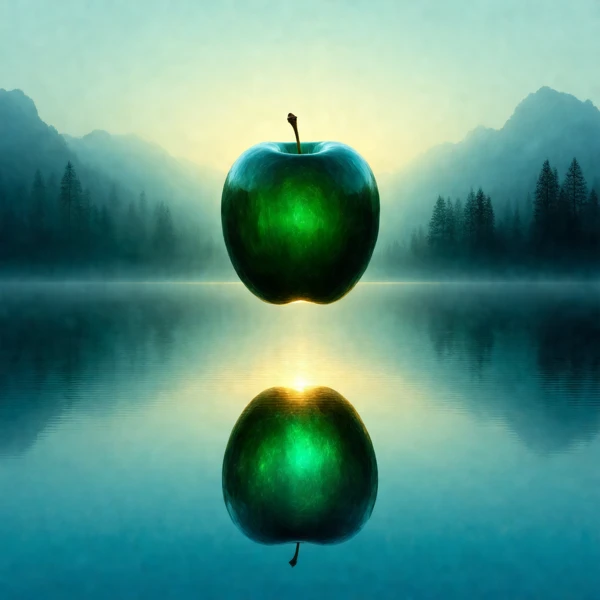 Enigma Over Serene Waters