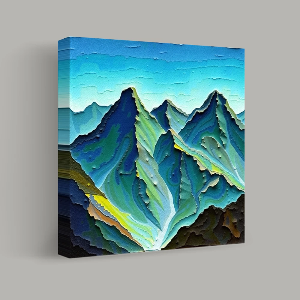 Peaks of Imagination — canvas