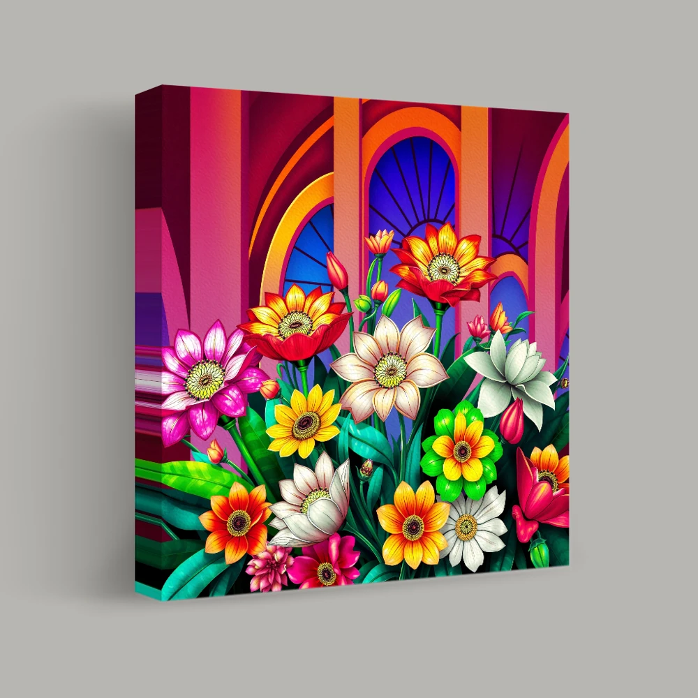 Emerging Blooms — canvas