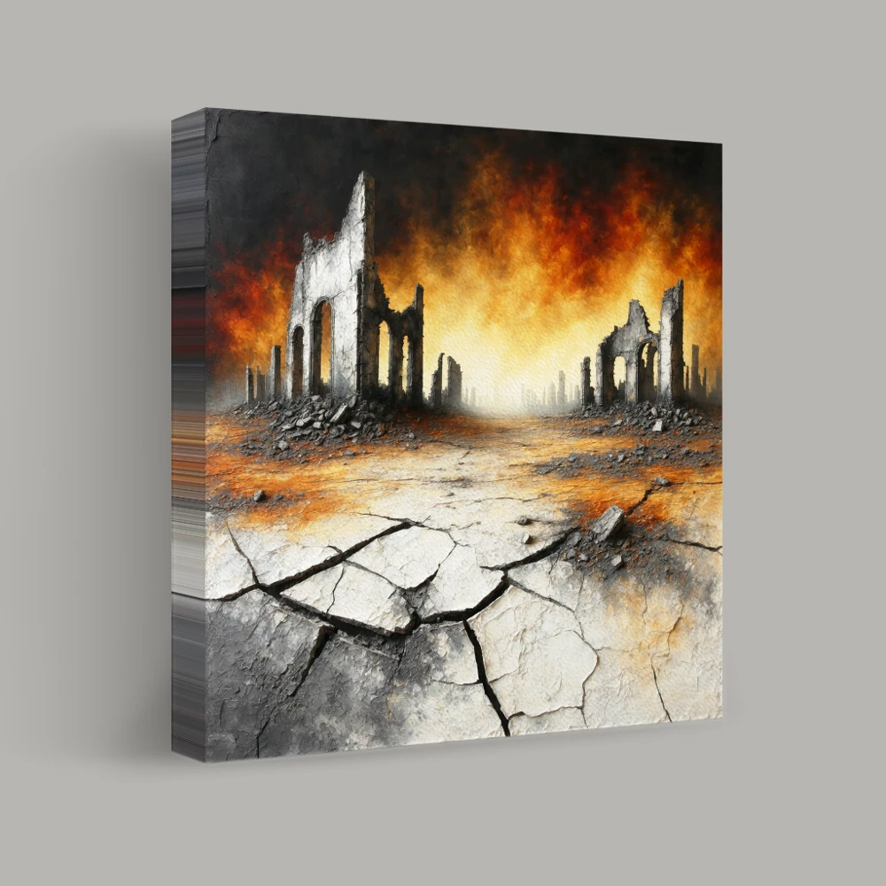 Ruins of the Forgotten Realm — canvas